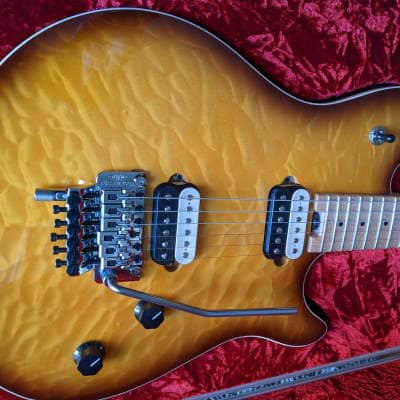 EVH 2010 Wolfgang Special made in Japan 2010s Vintage Sunburst Flamed Maple image 2