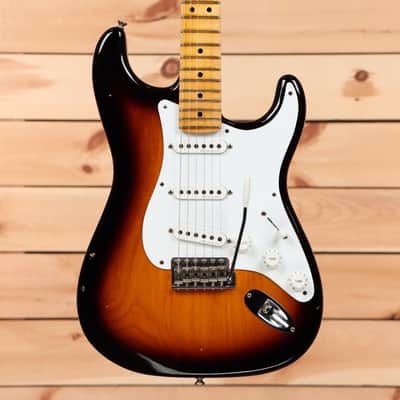 Fender Custom Shop Eric Clapton Signature Stratocaster Journeyman Relic - 2-Color Sunburst - CZ537950 - PLEK'd image 2