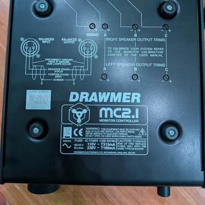 Drawmer MC2.1 Monitor Controller 2010s - Black image 4