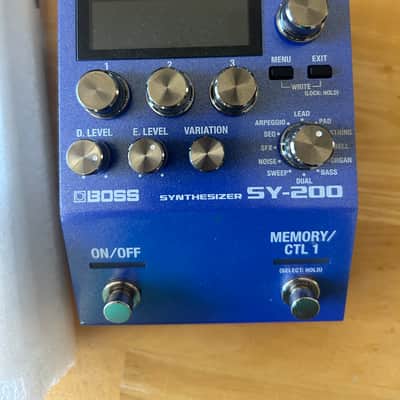 Boss SY-200 Synthesizer 2021 - Present - Blue image 2