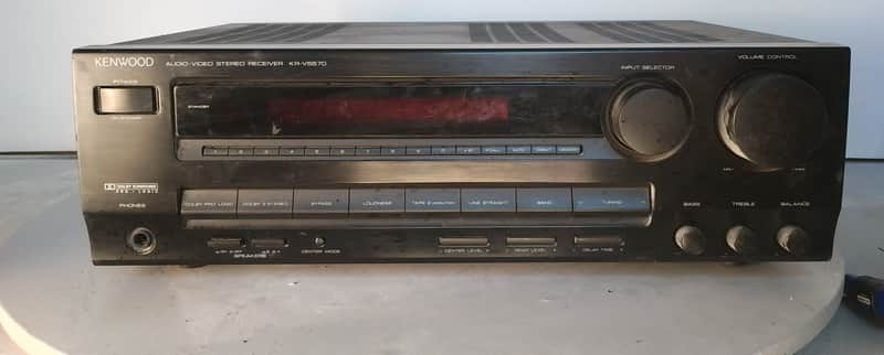 Kenwood KR-V5570 Receiver AV Stereo Dolby Pro Logic Surround Home Audio AM FM image 1