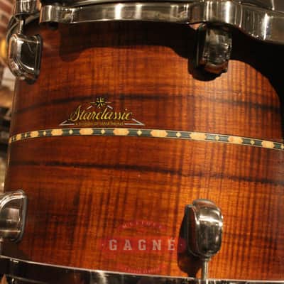 Tama Starclassic Bubinga Limited 6-piece Hawaiian Koa Drum Set image 4