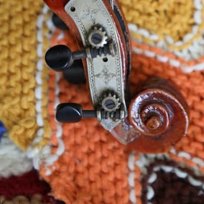 Vintage Violin with Bow and Case image 6
