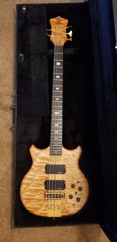 1996 Alembic Stanley Clarke 5 String Bass w/ Original Hard Shell Case image 1