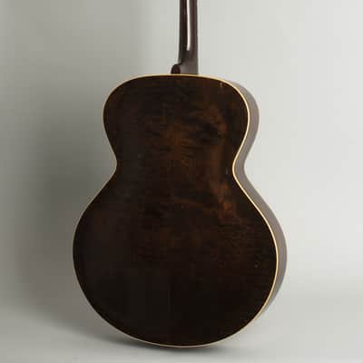 Gibson  TG-50 With Charlie Christian Pickup Arch Top Hollow Body Electric Tenor Guitar (1940), ser. #501F-1, original tweed hard shell case. image 2