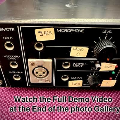 Roland SVC-350 Vintage Vocoder – Ex Tino Casal – Used by Enrique Mateu with Duncan Dhu & Miguel Ríos image 2
