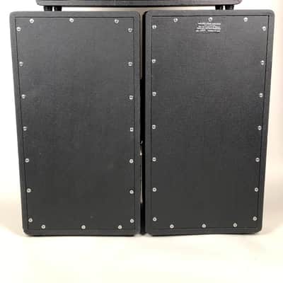 RARE 1970's Carlsbro CS 60 PA 60w Reverb Amp with 2x12 20w Celestian Towers image 2