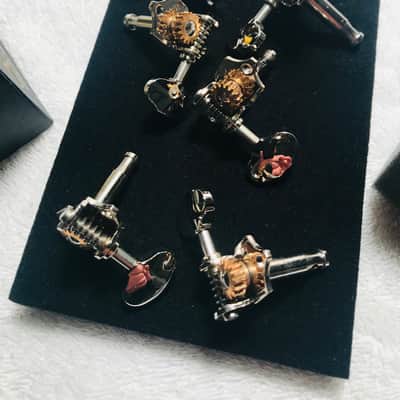 Waverly  Nickel Guitar Tuners with Butterbean Knobs 2018 Nickel image 2