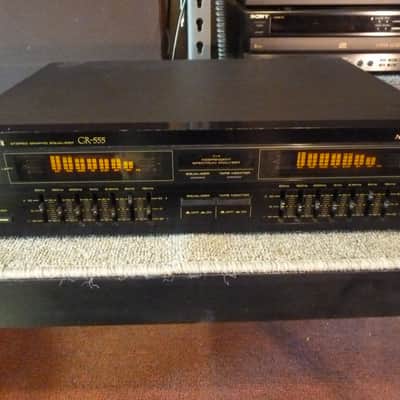 Pioneer GR-555 Graphic Equalizer - Dual Channel Frequency Response Display - Very Good Condition image 1