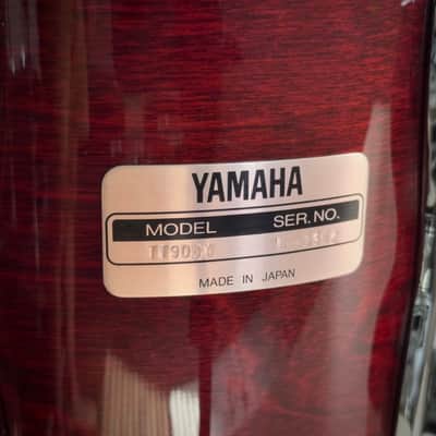 Vintage Yamaha 8x8” Recording Custom Birch Drum Tom in Cherry Wood YESS Mount, Japan image 2