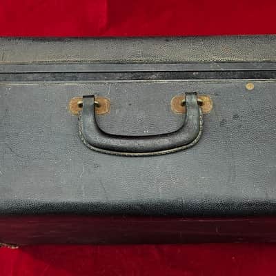 Ludwig Snare Drum Fiber Case #7152 For 14x5 Snare Drum 1960s - Black image 1