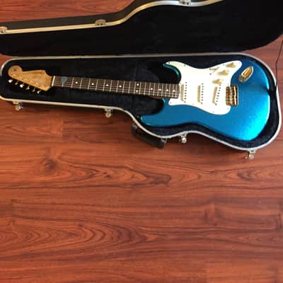 Fender Custom Shop Stratocaster Lenny Kravitz owned and played Late 90’s  - Blue sparkle image 16