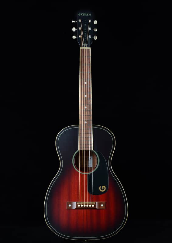 Gretsch Jim Dandy Parlor - Deep Cherry Burst image 1