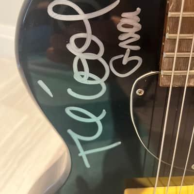 Signed by Green Day -Epiphone Les Paul Junior Humbucker 2006 - 2015 - Ebony image 11