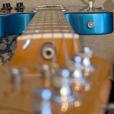 Fender Vintera '70s Telecaster Deluxe - Lake Place Blue w/ Fender CuNiFe Wide Range Pickups and 3-Ply Black Pickguard image 10