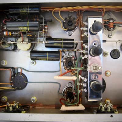 Western Electric Tube Mono Power Amp (2) 6L6's Circa-1950s-Chrome Chassis image 18