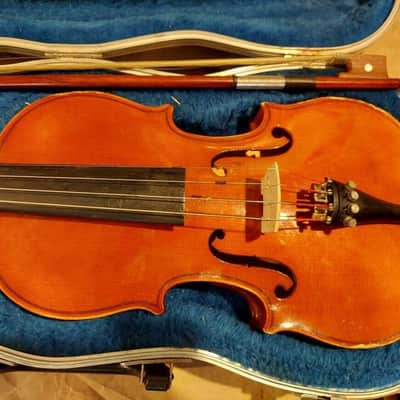 Josef Lorenz Luby (Schonbach) 3/4 Violin, Czech. Very Good Cond image 7