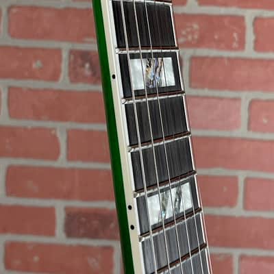 ESP LTD Alex Skolnick AS-1 Signature Electric Guitar - Lime Burst/Lime Green image 7