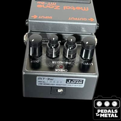 Boss MT-2W Metal Zone Waza Craft 2018 - Present - Black - X17348 image 3
