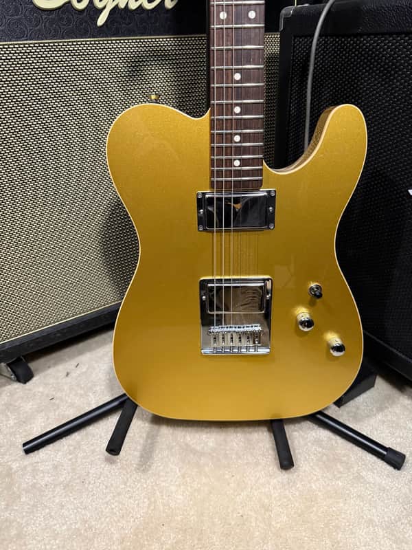 Schecter PT USA Custom Shop 2020-2021 - Gold image 1