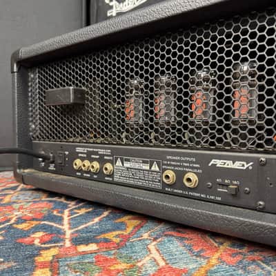 1998 Peavey 5150 Script Signature 2 Channel 120w Tube Head - New Tubes image 9