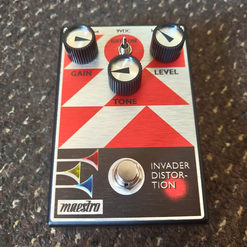 Maestro Invader Distortion guitar pedal - refurbished image 1