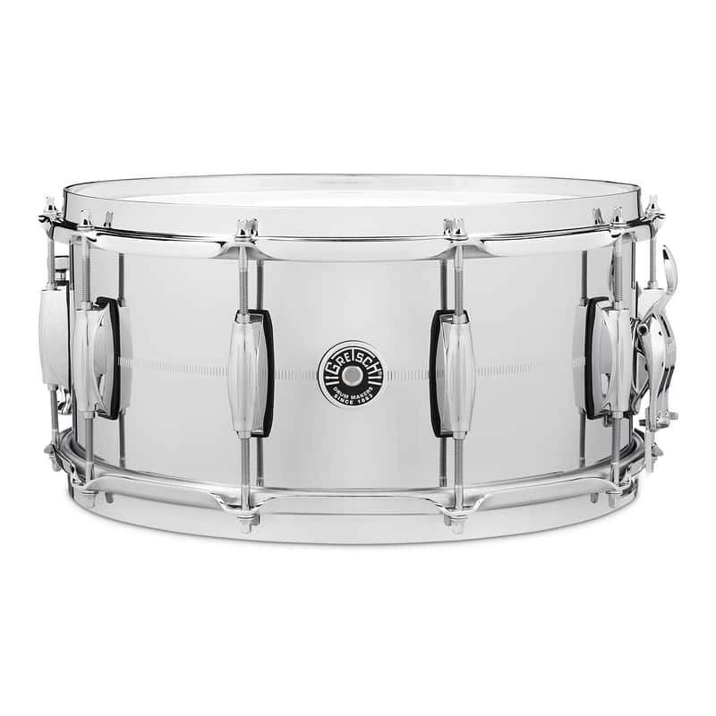 Gretsch Drums 6.5x14" USA Brooklyn Snare Drum - Chrome Over Brass image 1