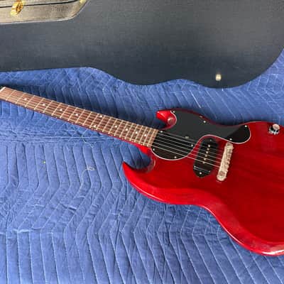 Gibson Custom Shop '63 SG Junior Reissue Lightning Bar 2020 - Present - Cherry Red image 15
