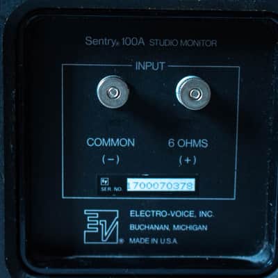 EV Electro-Voice Sentry 100A Studio Monitor Speakers Pair image 8