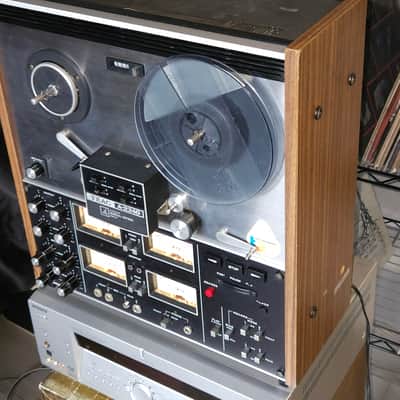 TEAC A-2340S 1/4" 4-Track Reel to Reel Tape Recorder 1970s - Silver image 12