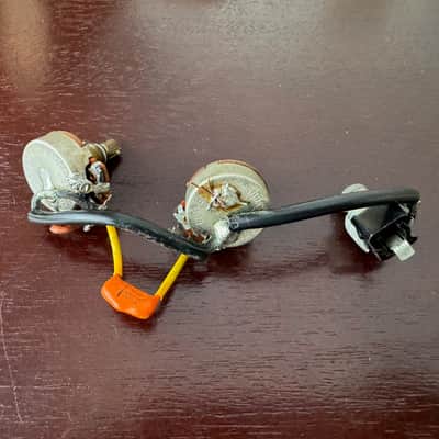 Gibson Vintage 1965 SG Junior Control Harness Pots Volume Tone Switch Jack 1966 1960's image 3