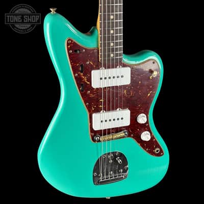 Fender Custom Shop 1962 Jazzmaster Journeyman Relic PHC Sea Foam Green w/case CZ588727 image 4