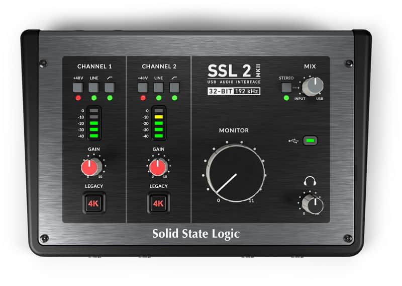 SOLID STATE LOGIC SSL 2 MKII USB Audio Interface image 1