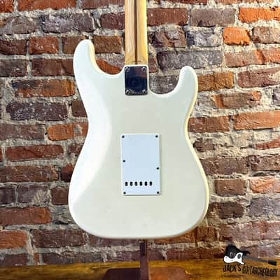 Fender Stratocaster Left-Handed *MIJ* Electric Guitar (1996 - Olympic White) image 14