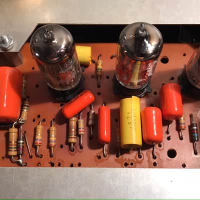 Ultra Rare 1970 Ampeg V3 Guitar Head [Modified for 6550s] image 17
