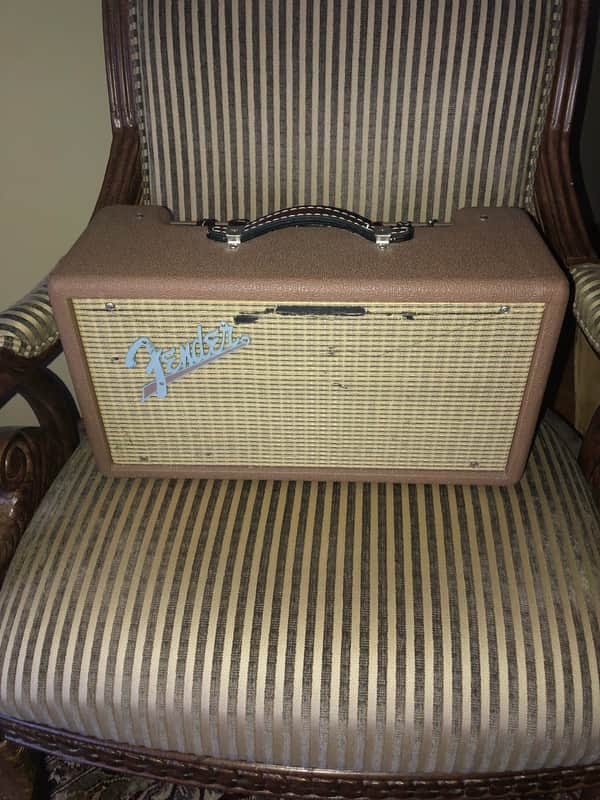 Fender Reverb Tank 1961 Brown Tolex image 1