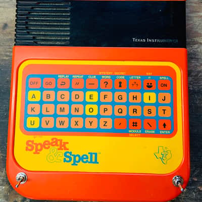 Texas Instruments Speak and Spell Circuit Bend 80’s Candy Corange image 4