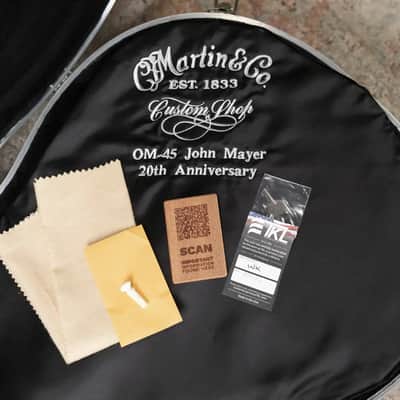 Martin OM-45JM 20th Anniversary John Mayer Signature Acoustic/Electric Guitar with Hardshell Case image 23