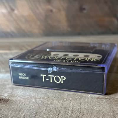 Wolfetone T-Top Humbucker (4 Conductor) - Black Bobbin Aged Nickel Cover image 2