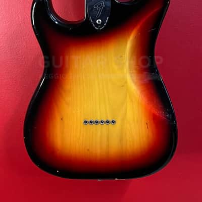 Fender Stratocaster Hardtail Sunburst 1977 image 4
