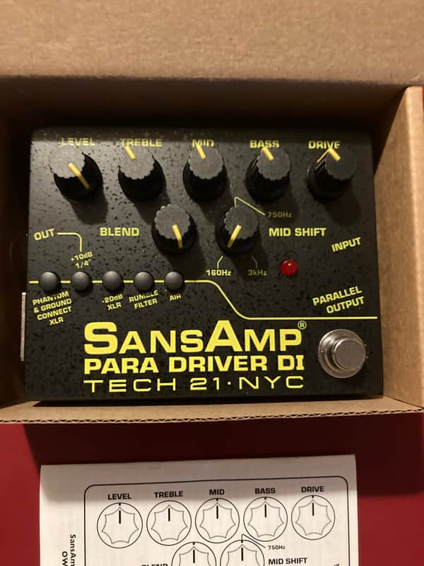 Tech 21 SansAmp Para Driver DI V2