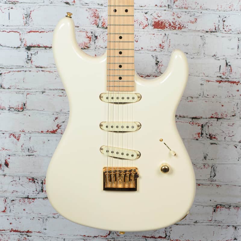 Warmoth - Parts Guitar w/S-Style Lightweight Body - Cream - w/HSC - x4503 - USED image 1