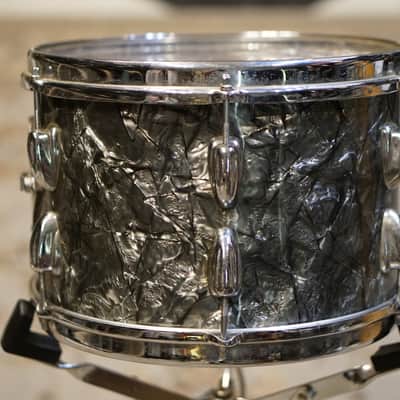 Slingerland 1958 12/16/20 Black Diamond Pearl Drum Set image 6