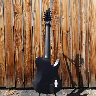 Schecter DIAMOND SERIES PT-8 MS Black Ops Satin Black Open Pore Left Handed 8-String Electric Guitar image 5