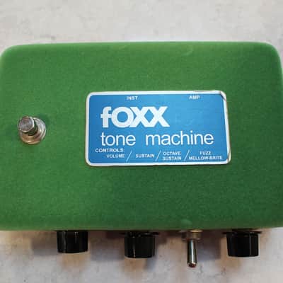 Foxx Tone Machine Reissue Octave Fuzz 1990s - Green Velvet image 1