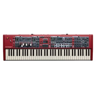 Nord Stage 4 Compact Stage Keyboard - 73-Key Semi-Weighted Waterfall Action
