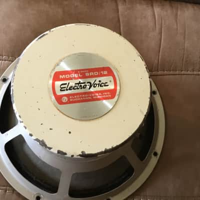 Electro Voice - SRO 12” -  Vintage coffee can  Guitar  Speaker - 12" image 1