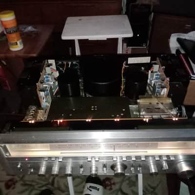 Hitachi SR 2004 G series 1979 - silver / walnut veneer image 13