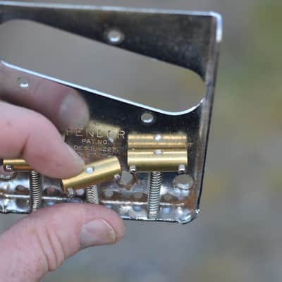 Fender Telecaster Bridge Plate :: 1967 :: Old and Vintage (not a reissue) image 2