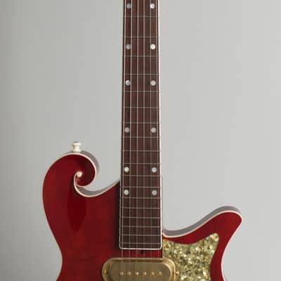 Premier E-722 Solid Body Electric Guitar (2025), ser. #03, original black tolex hard shell case. image 8